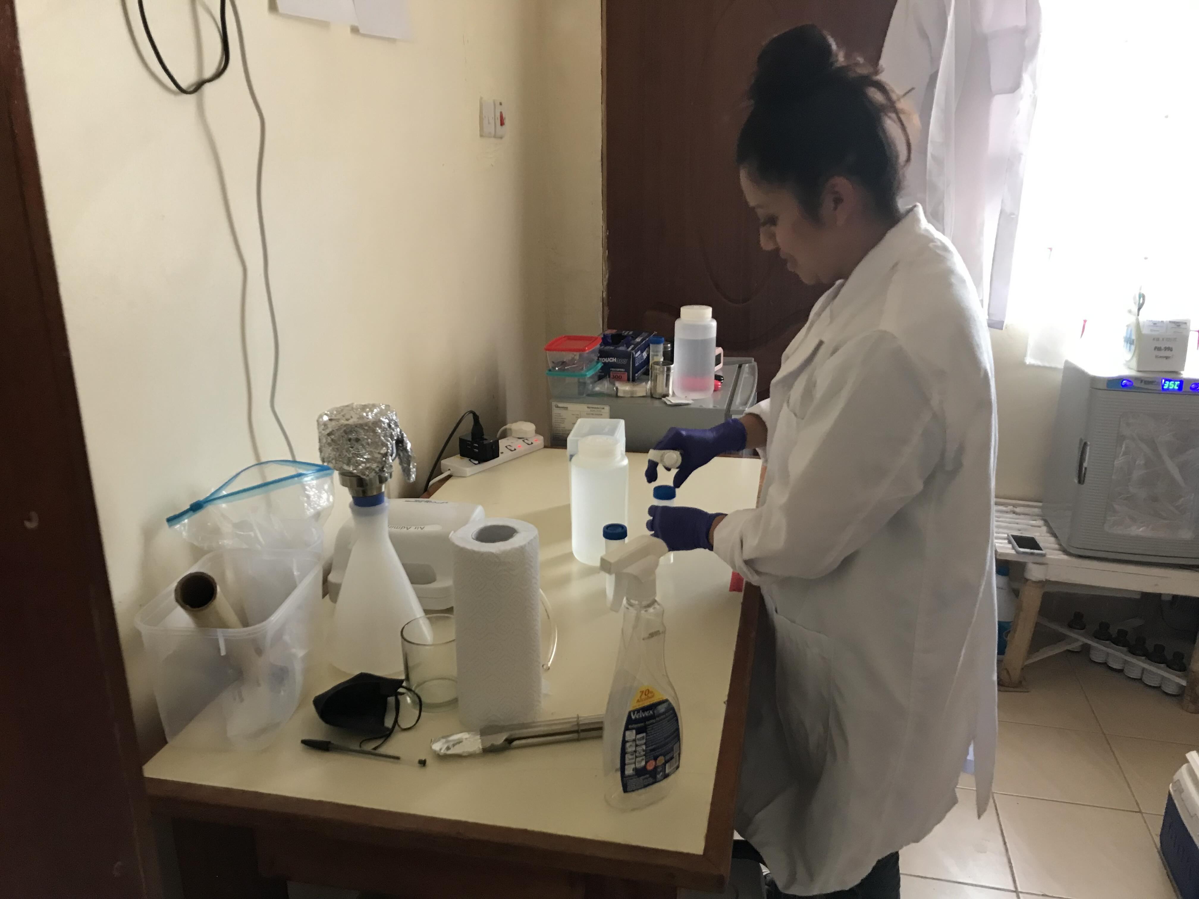 Lab-scale pipeloop setup